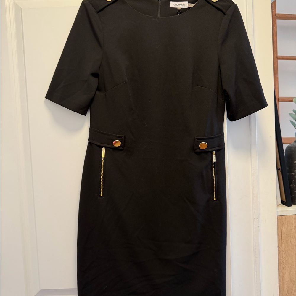 Calvin Klein Black Work Dress